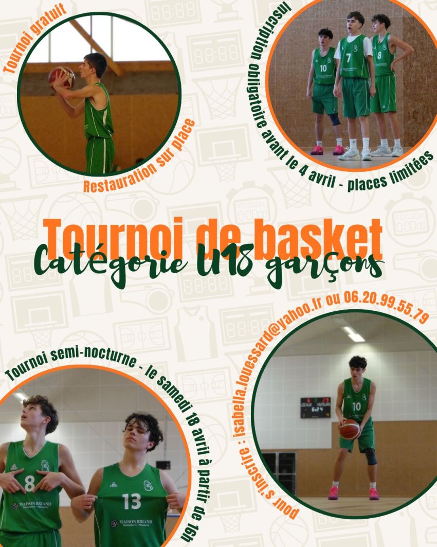 TOURNOI U18 GARÇONS - BRETEIL BC