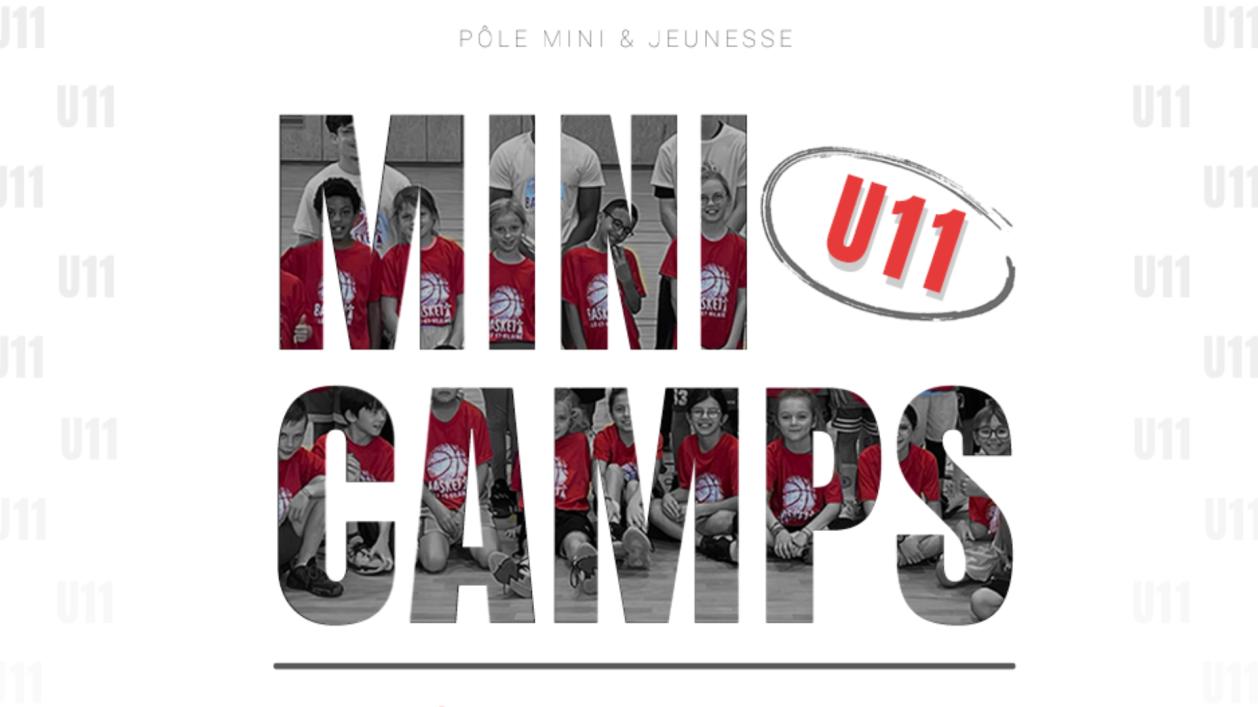 Les inscriptions pour les Mini Camps U11 d’avril sont ouvertes !