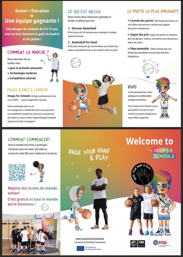 HOOPS4SCHOOLS - Flyer + poster
