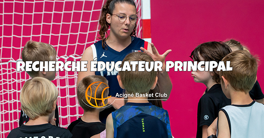 [OFFRE D'EMPLOI] Recherche Educateur Principal